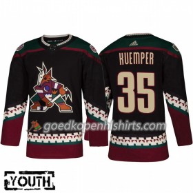 Arizona Coyotes Darcy Kuemper 35 Adidas 2018-2019 Alternate Authentic Shirt - Kinderen